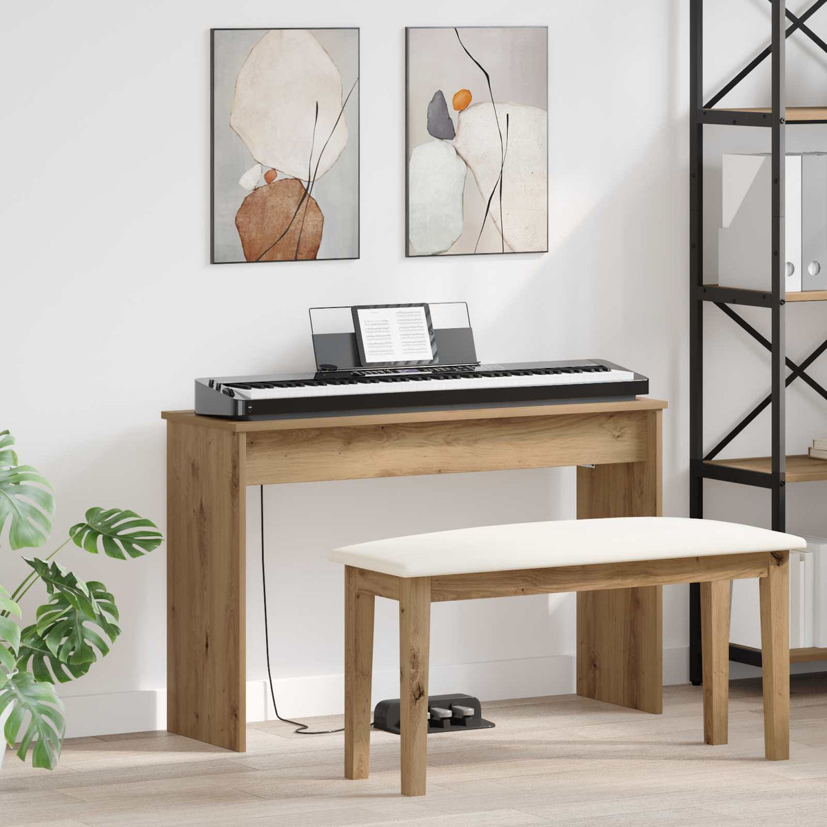 Stand De Clavier Bois D'ingénierie