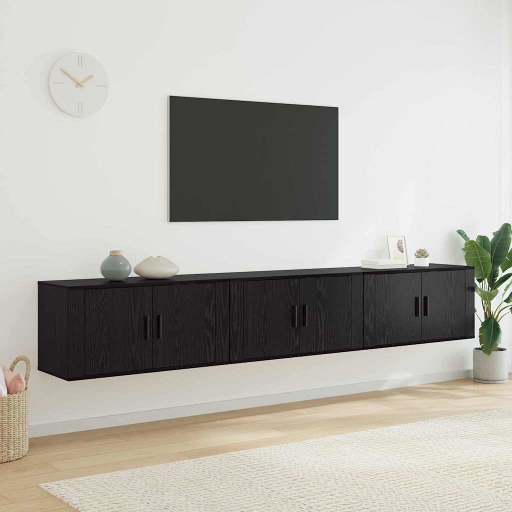Meubles Tv Muraux 2 Pcs 100X34,5X40 Cm