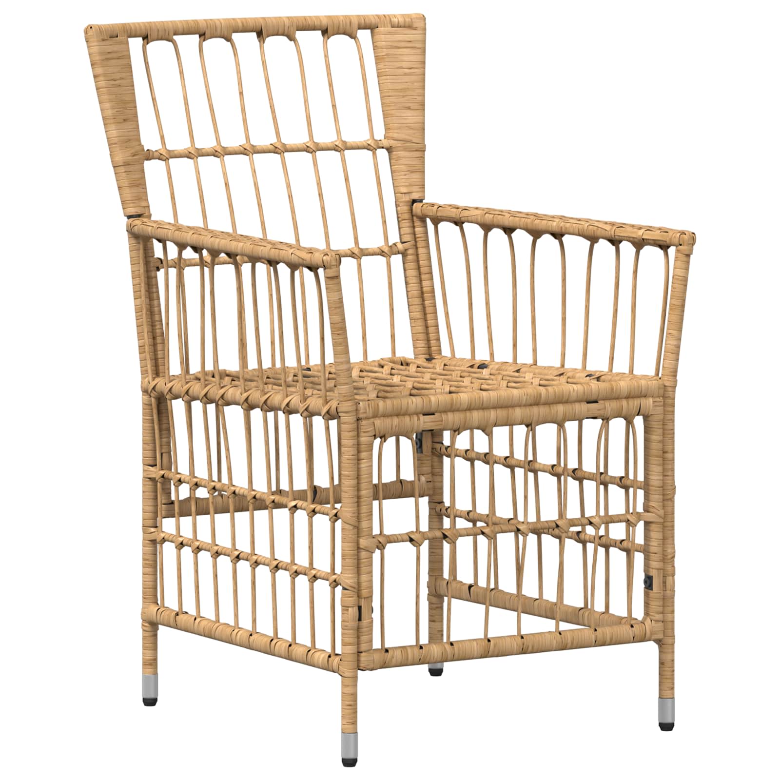 Chaises De Jardin 2 Pc Naturel
