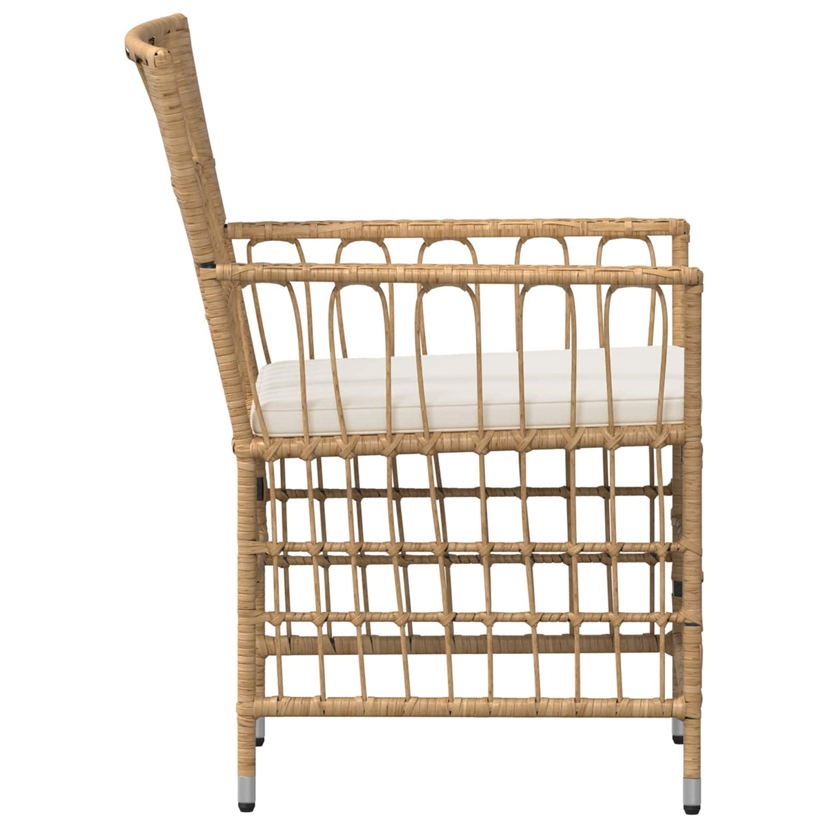 Chaises De Jardin 2 Pc Naturel
