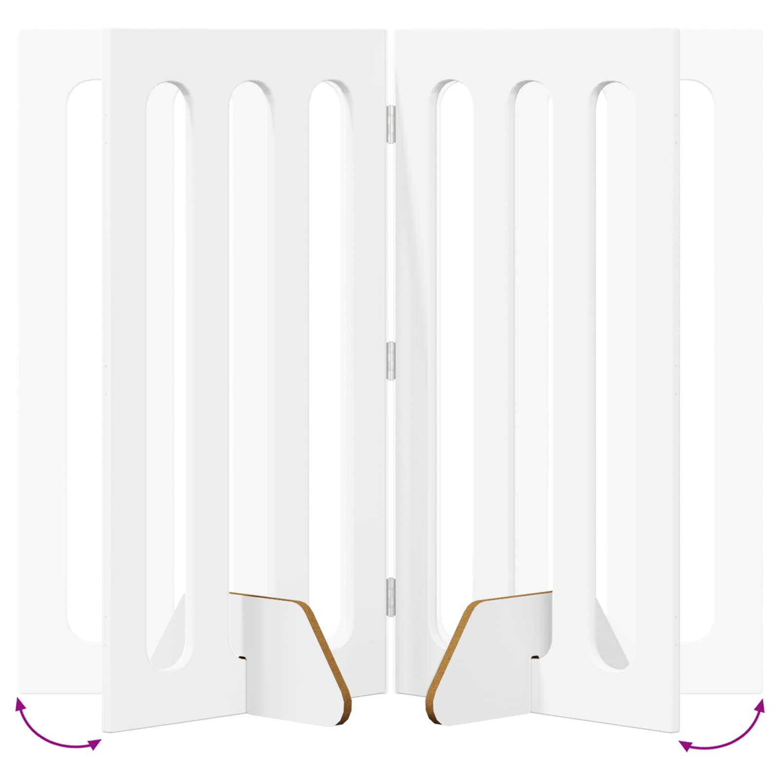Clôture Pliable Pour Animaux 2 Pc 100,5 X 38 X