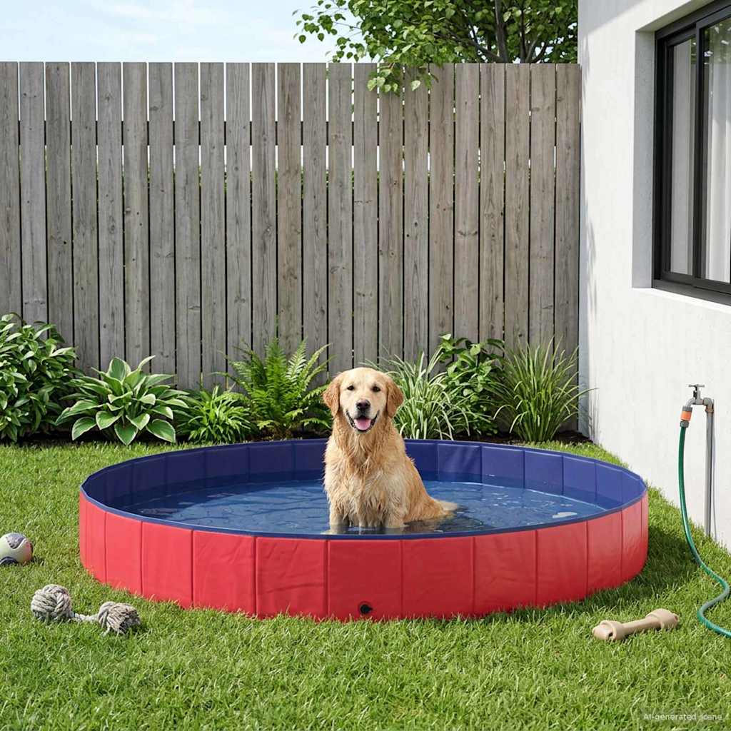 Piscine Pliable Pour Chiens Pvc