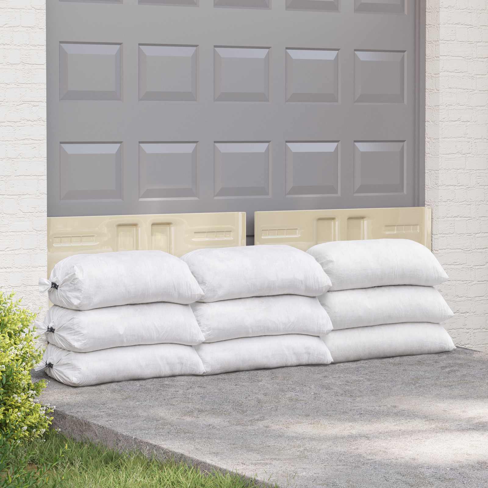 Sacs Tissés 10 Pièces Blanc Pp