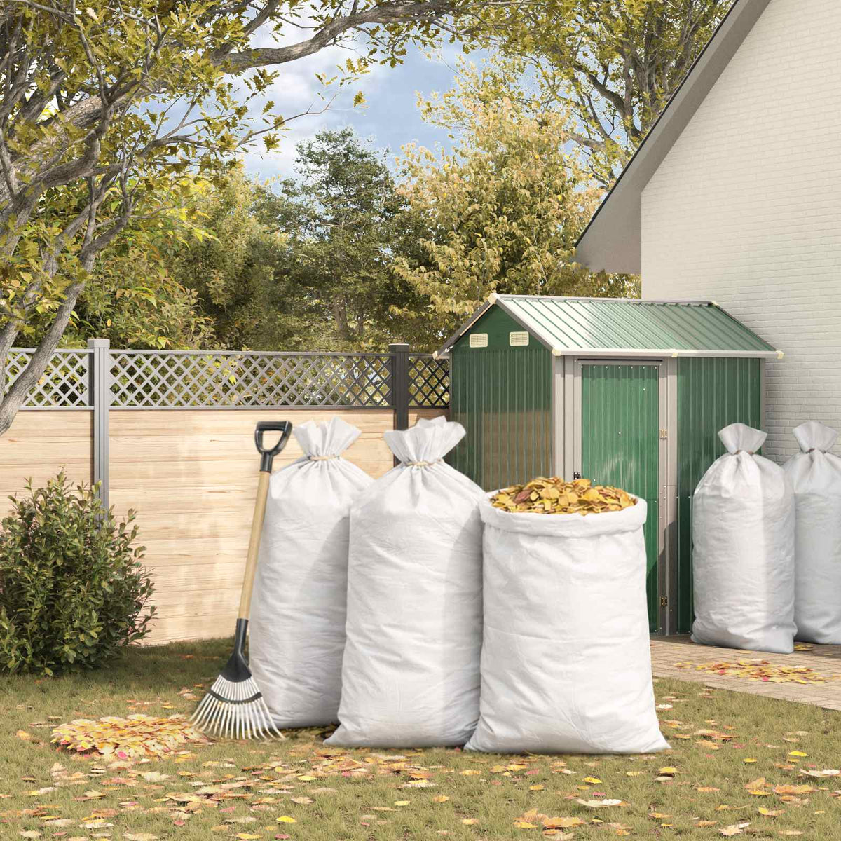 Sacs Tissés 10 Pièces Blanc Pp