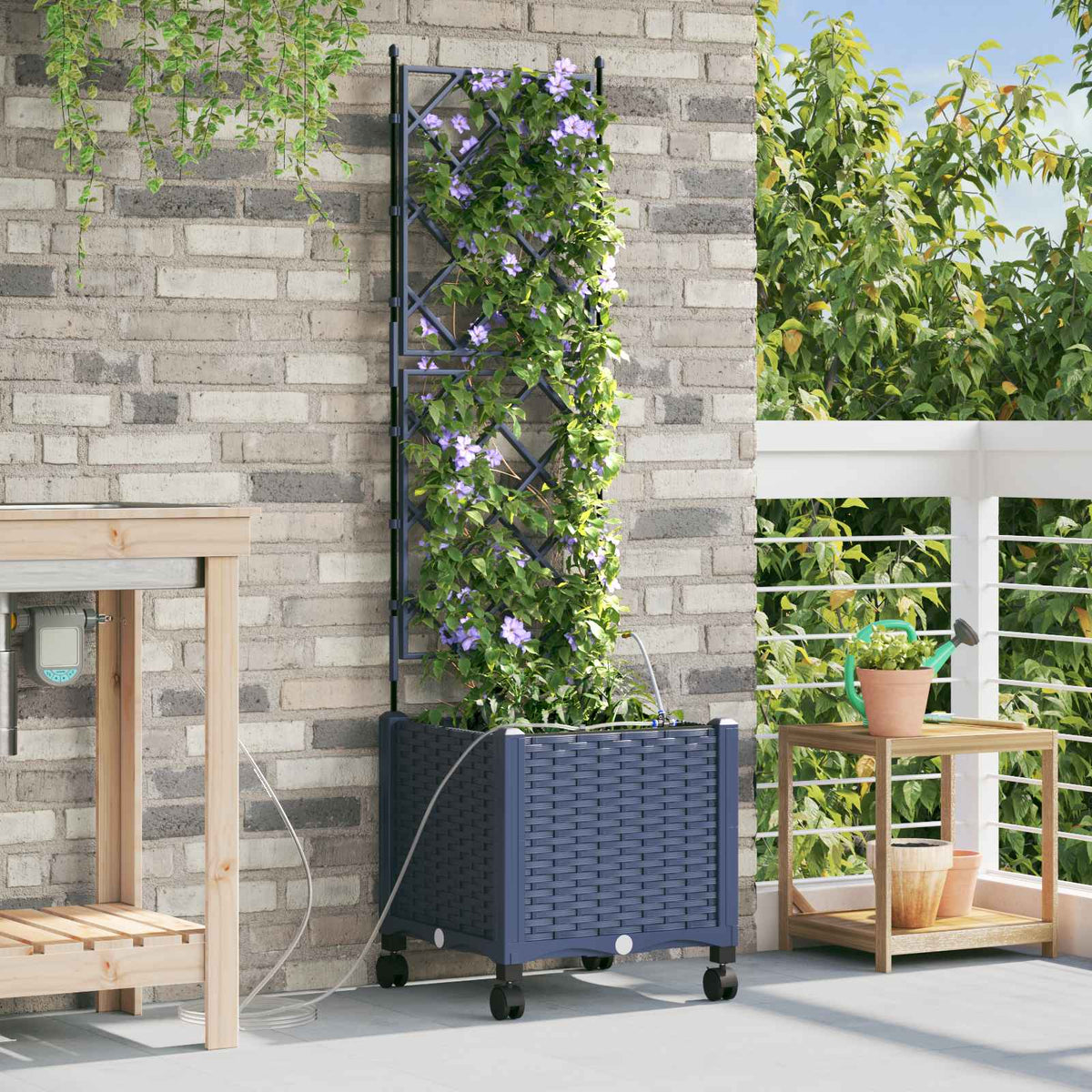 Cache-Pot De Jardin 4 Pc Pp