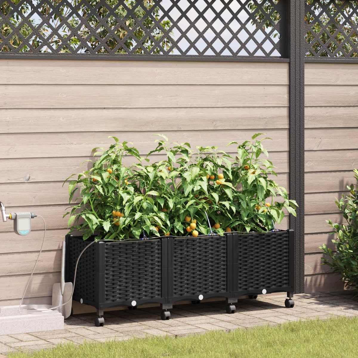 Cache-Pot De Jardin 4 Pc Pp