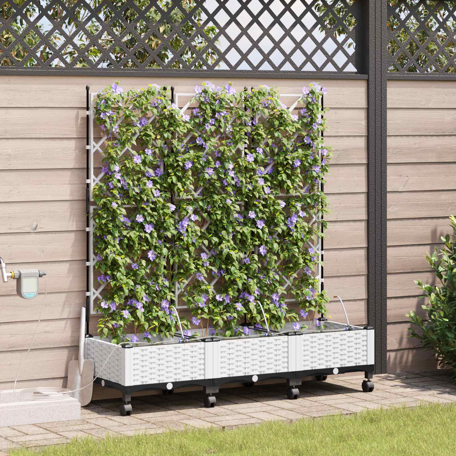 Cache-Pot De Jardin 4 Pc Pp