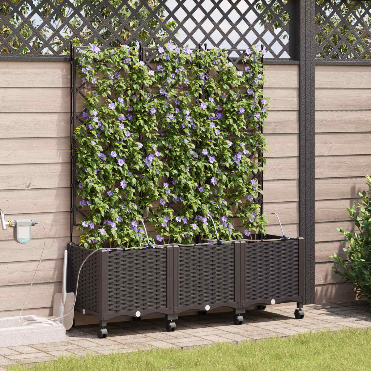 Cache-Pot De Jardin 4 Pc Pp