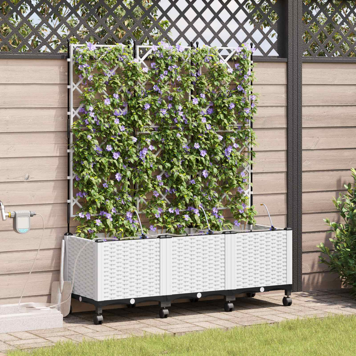 Cache-Pot De Jardin 4 Pc Pp