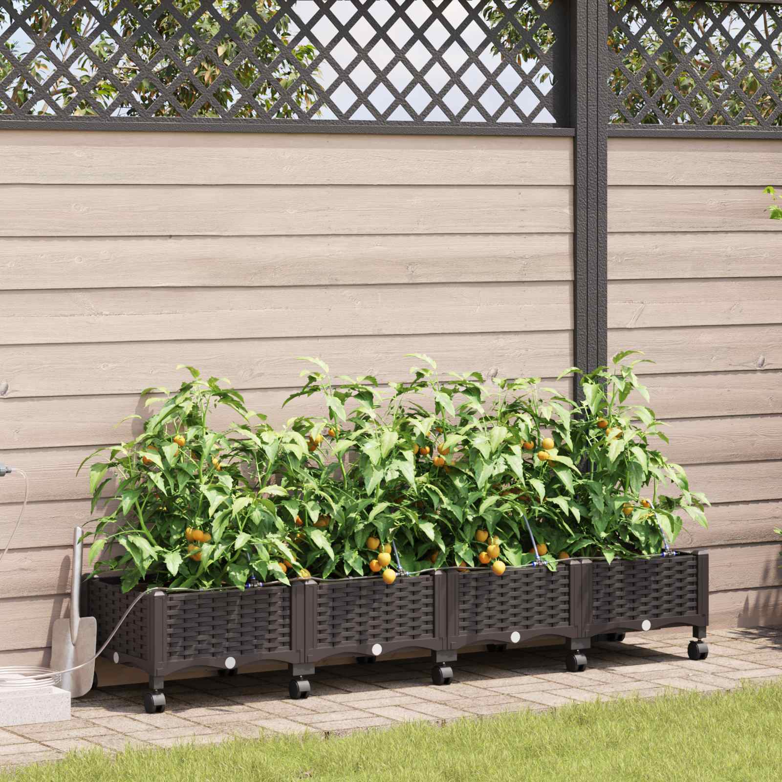 Cache-Pot De Jardin 4 Pc Pp