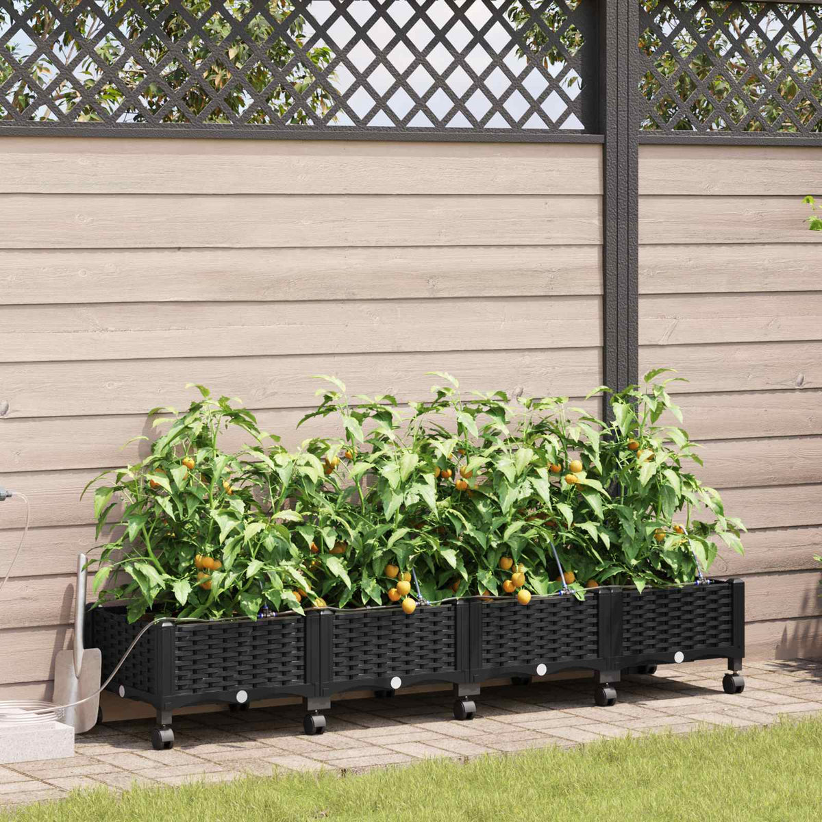 Cache-Pot De Jardin 4 Pc Pp