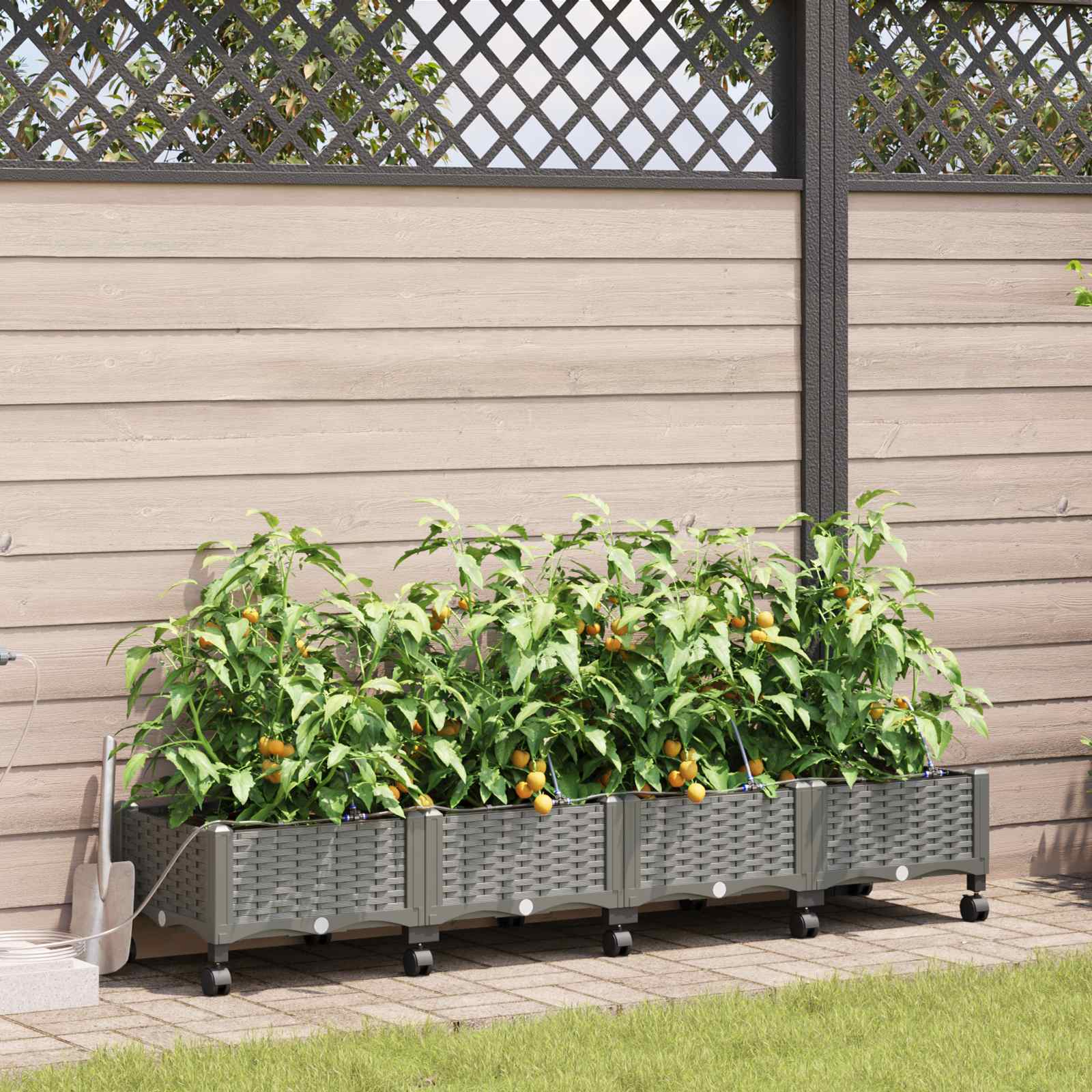 Cache-Pot De Jardin 4 Pc Pp