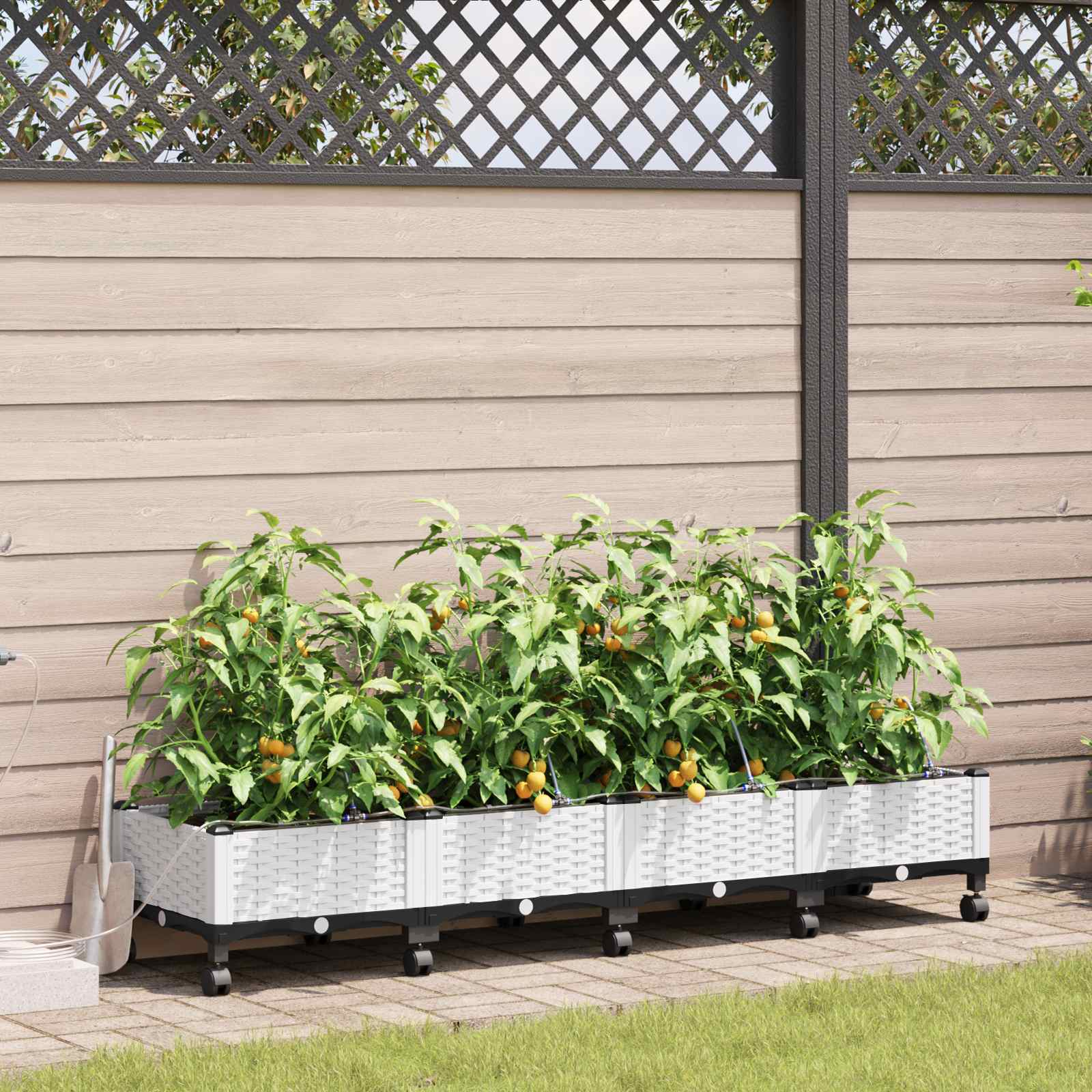 Cache-Pot De Jardin 4 Pc Pp