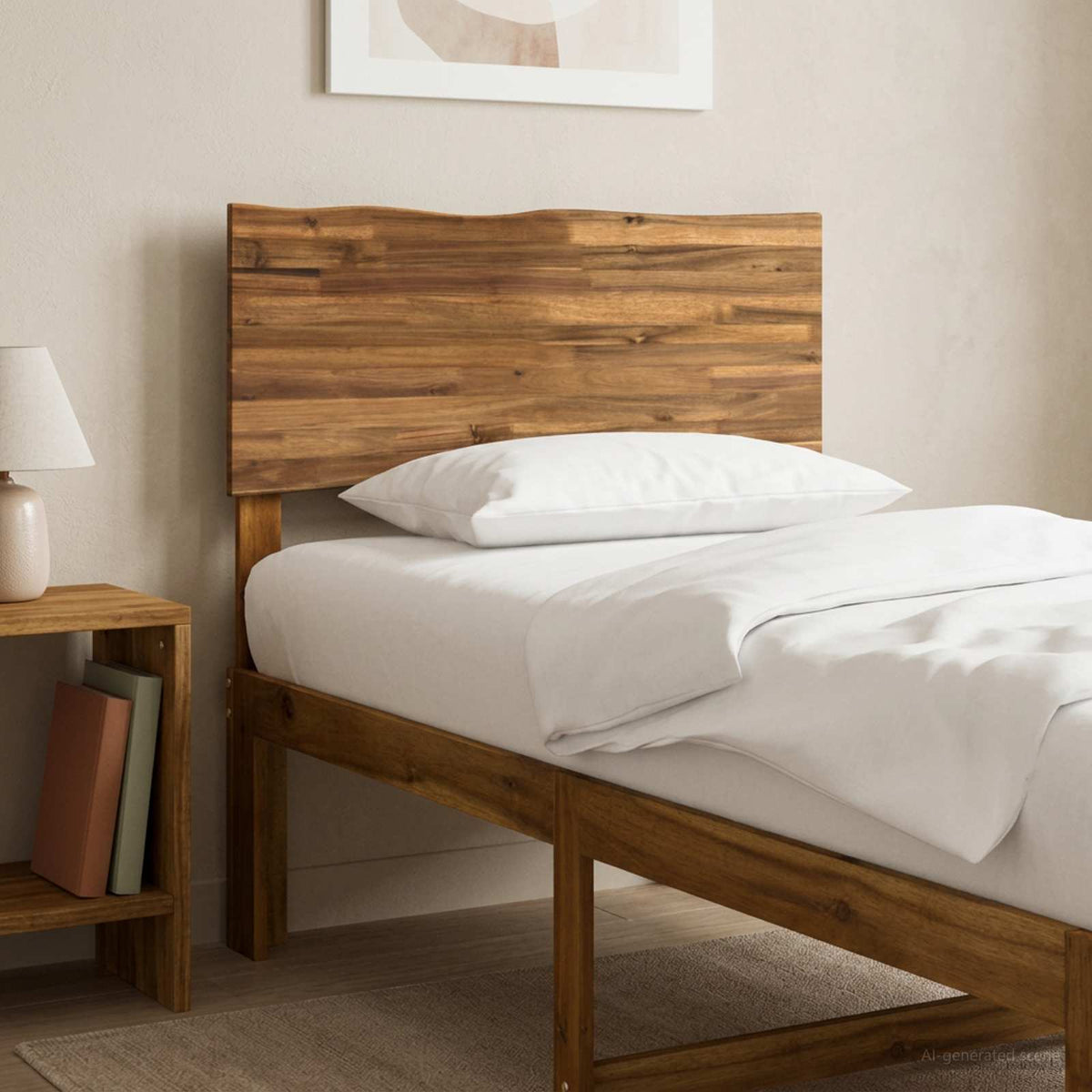 Tête De Lit En Bois Brut Rostock