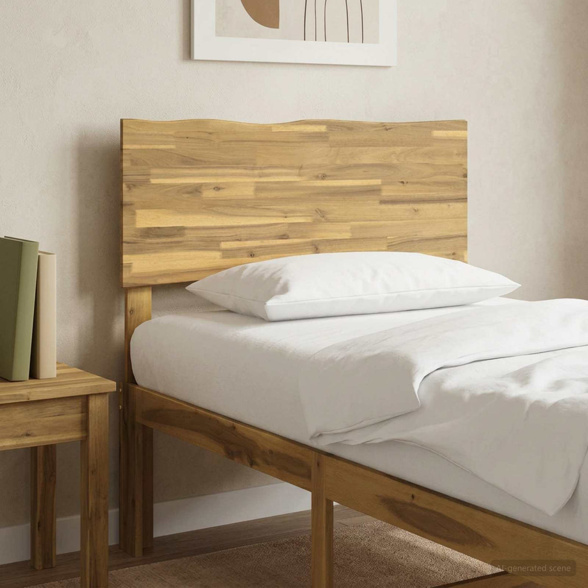 Tête De Lit En Bois Brut Rostock
