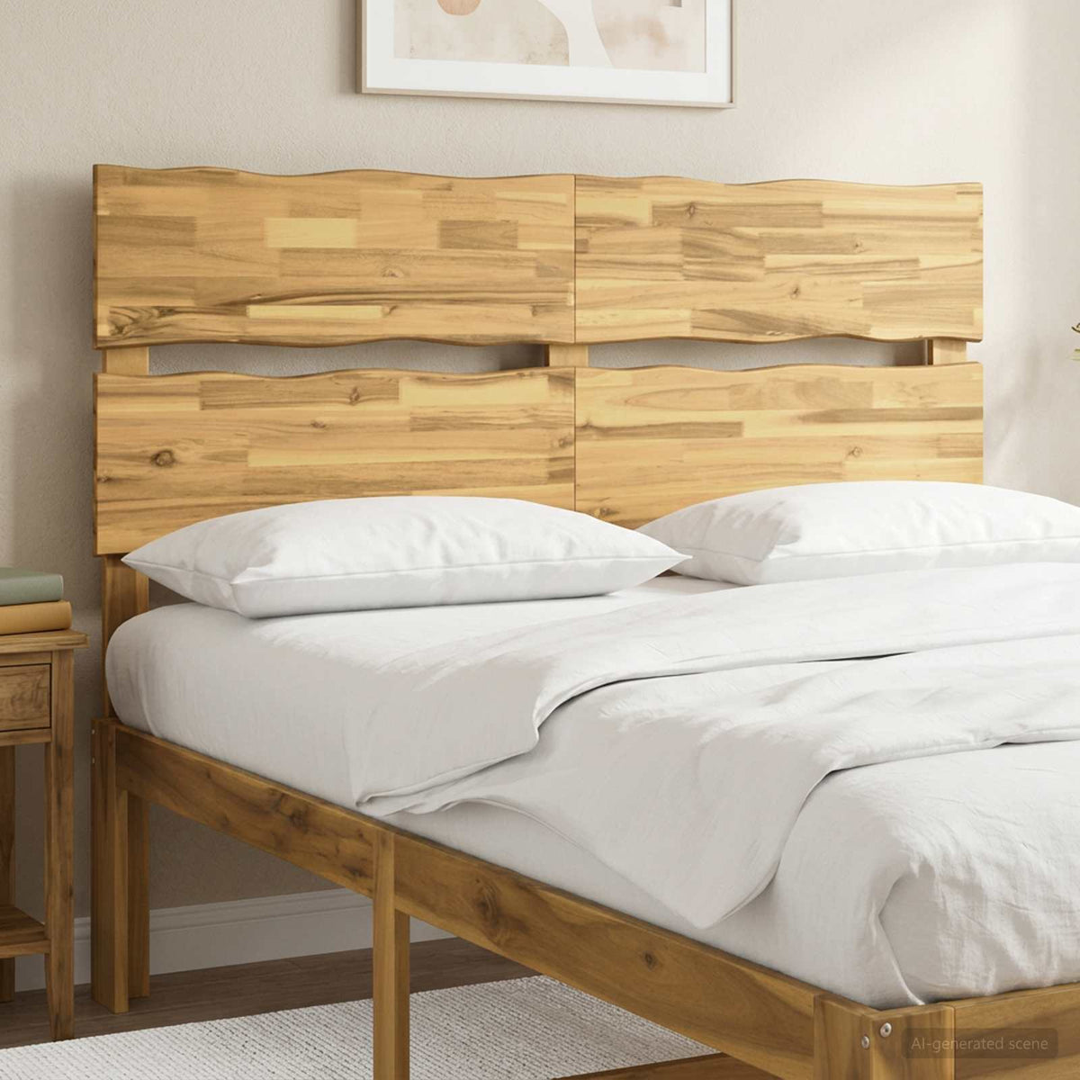 Tête De Lit En Bois Brut Rostock