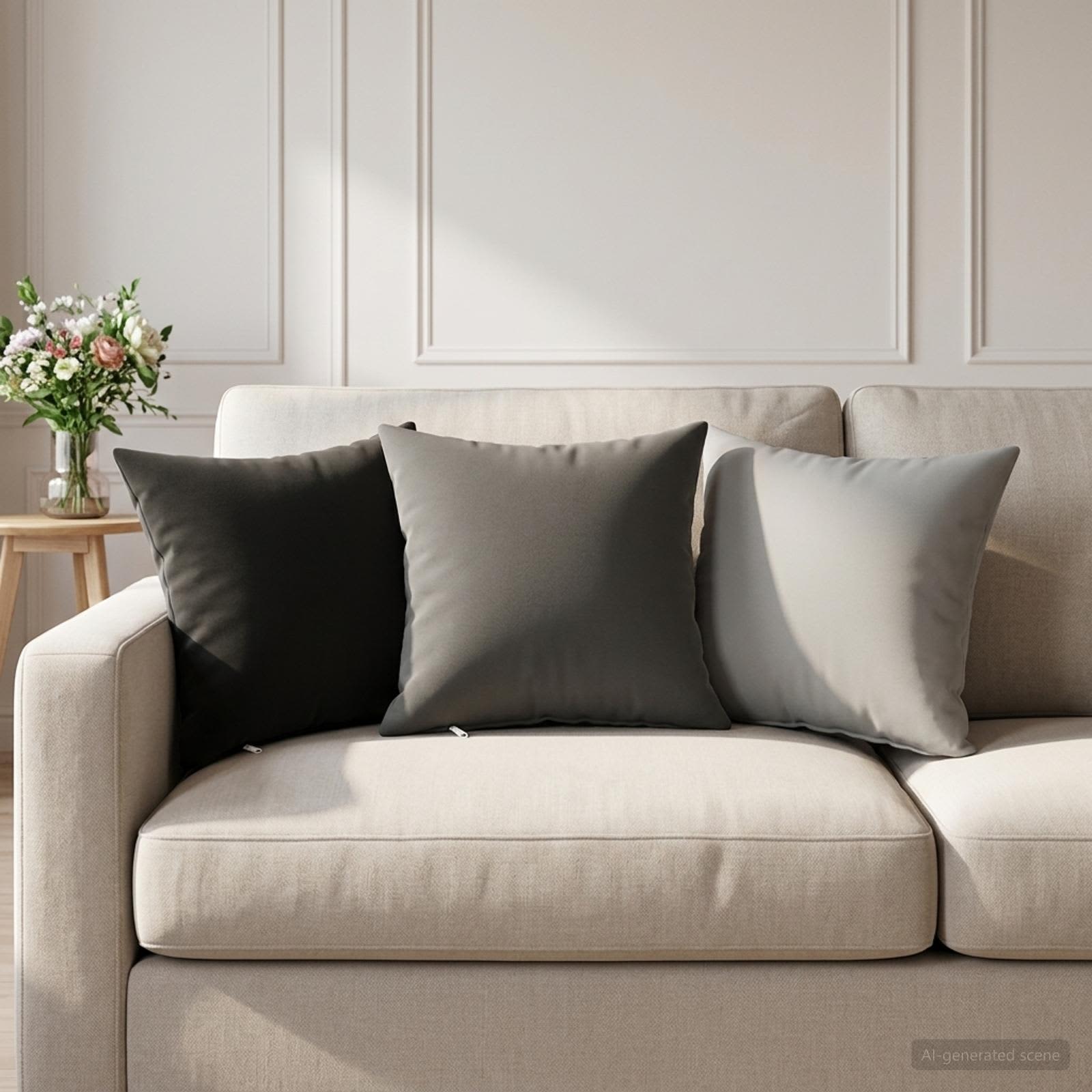 Housse De Coussin 6 Pcs Heerlen Polyester