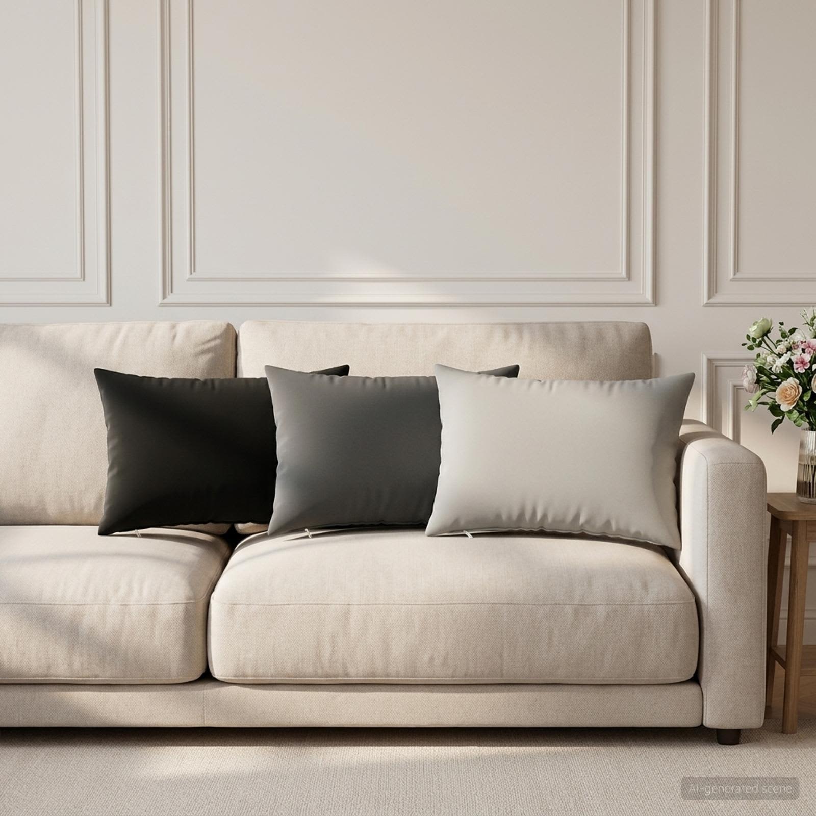 Housse De Coussin 6 Pcs Heerlen Polyester
