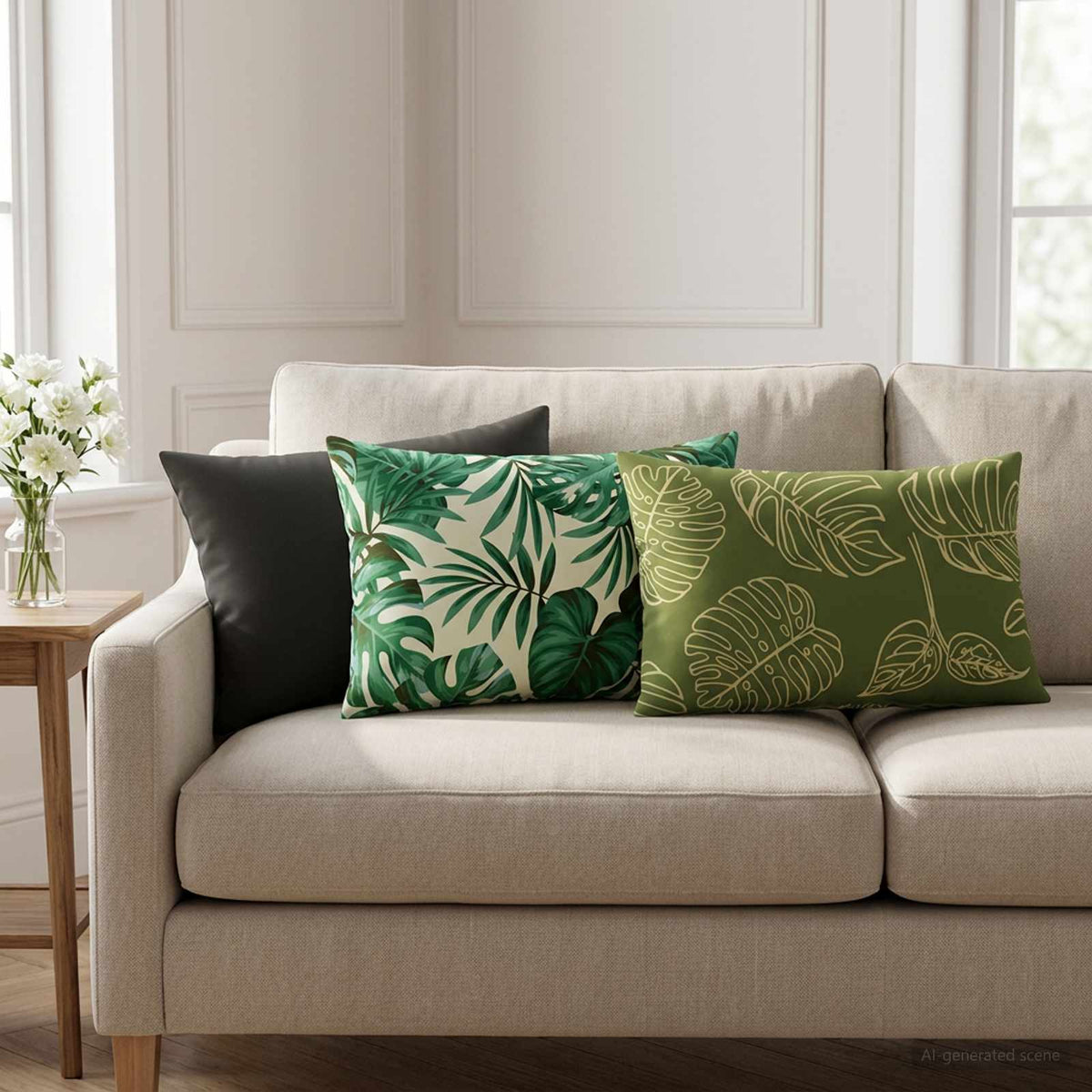 Housse De Coussin 6 Pcs Heerlen Polyester
