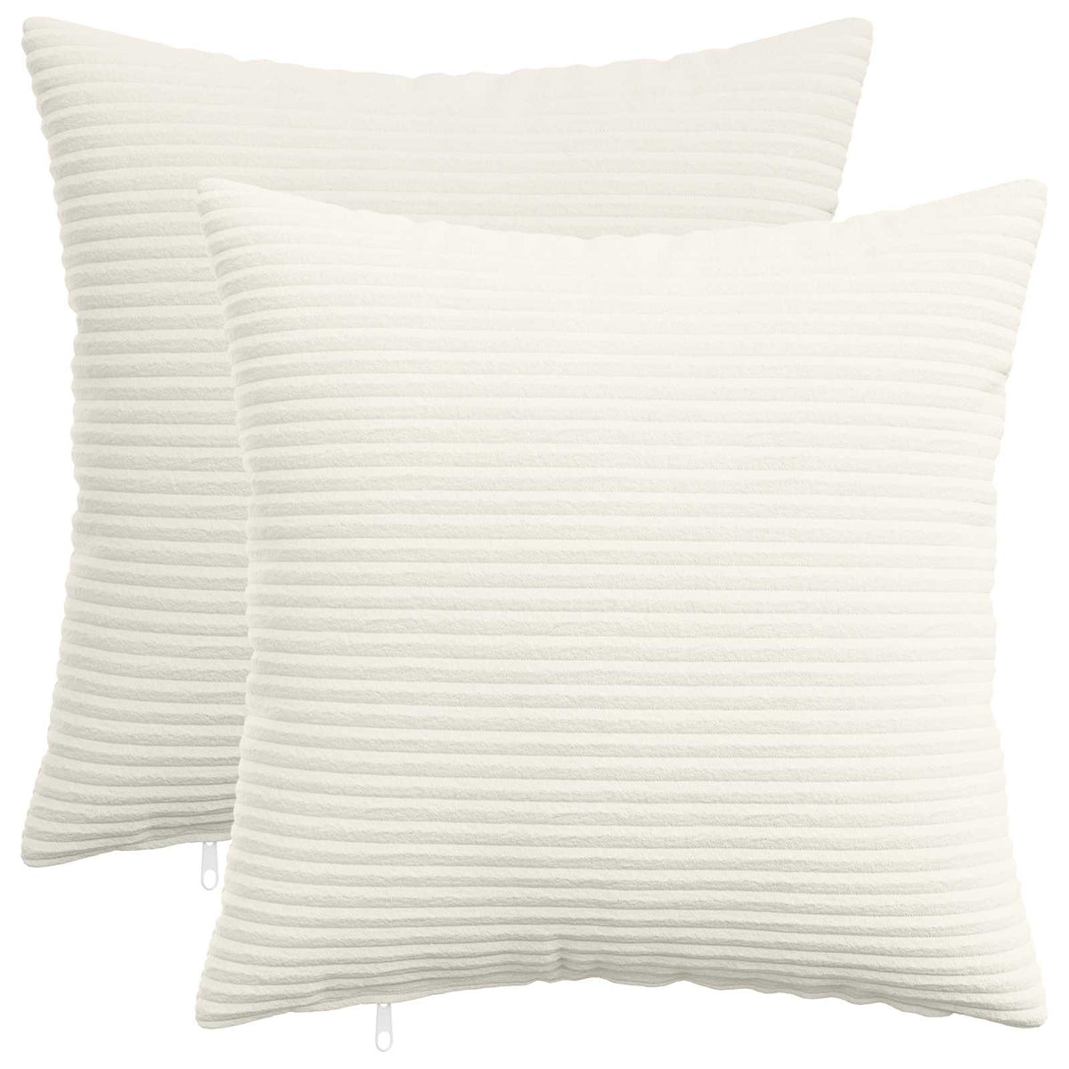 Housse De Coussin 2 Pcs Heerlen Vert Gris
