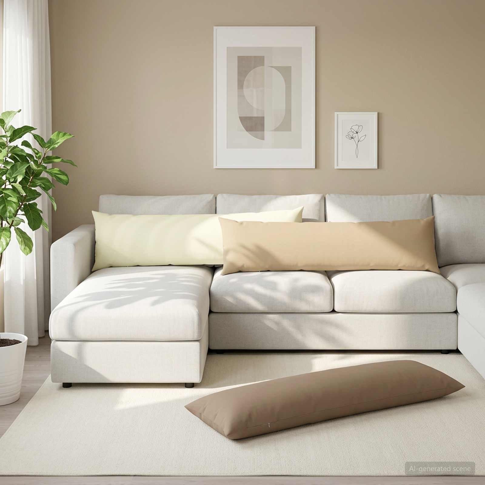 Housse De Coussin 6 Pcs Heerlen Polyester