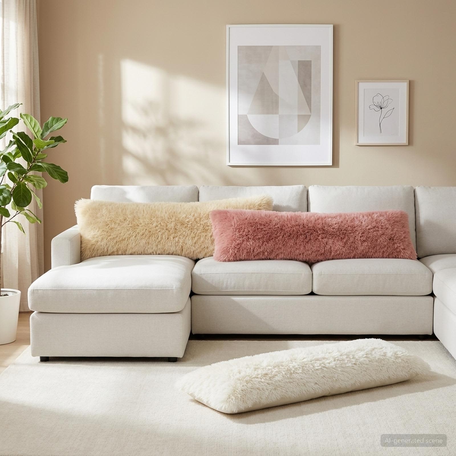 Coussin Avec Oreiller Heerlen 12 Pièces Fleece Pv