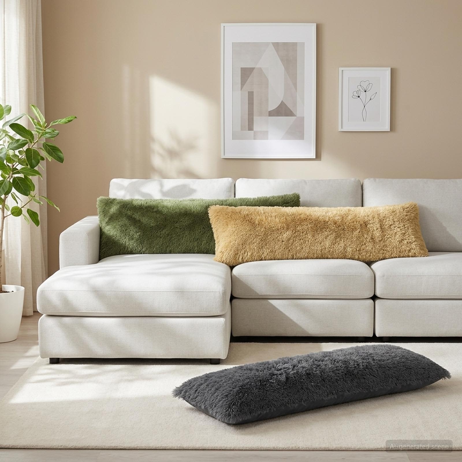 Coussin Avec Oreiller Heerlen 12 Pièces Fleece Pv