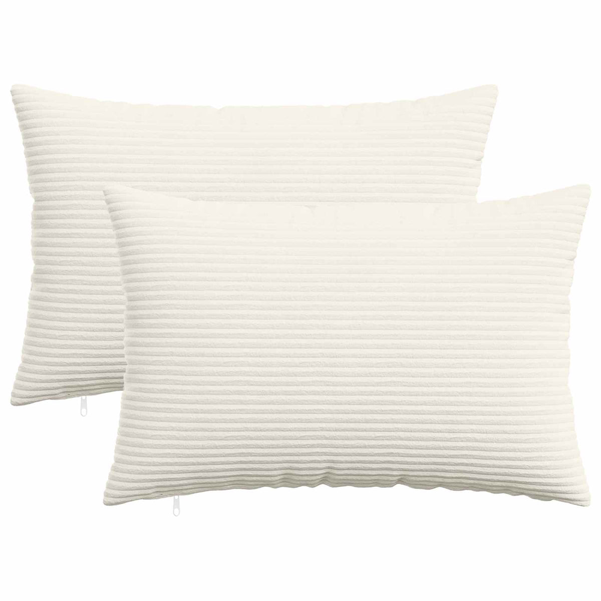 Housse De Coussin 2 Pcs Heerlen Vert Gris