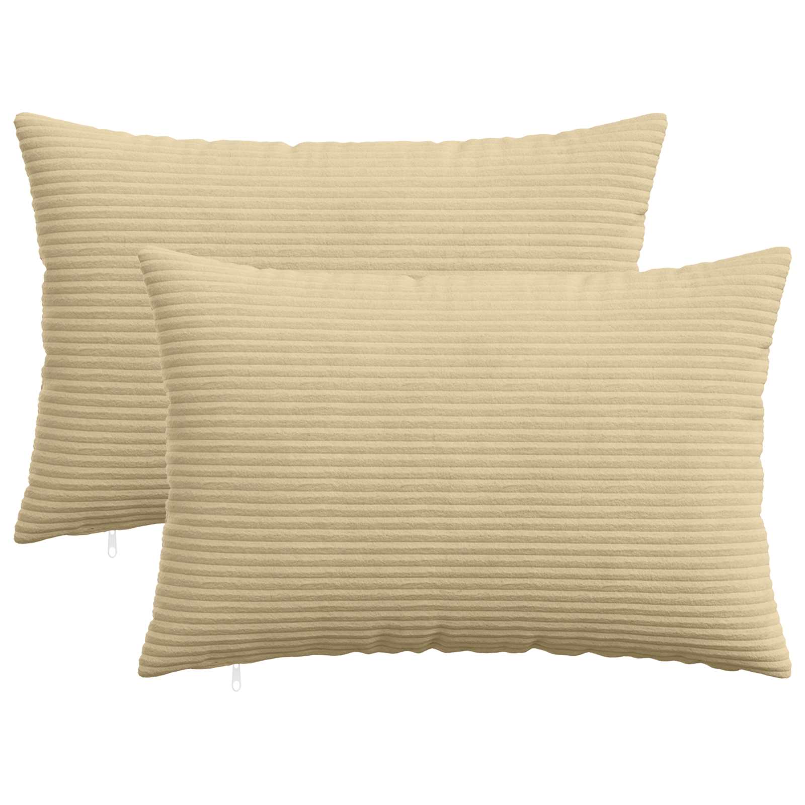 Housse De Coussin 2 Pcs Heerlen Vert Gris