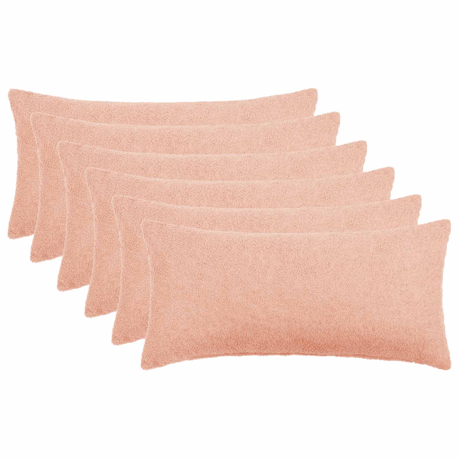 Housse De Coussin 2 Pcs Heerlen Bouclé