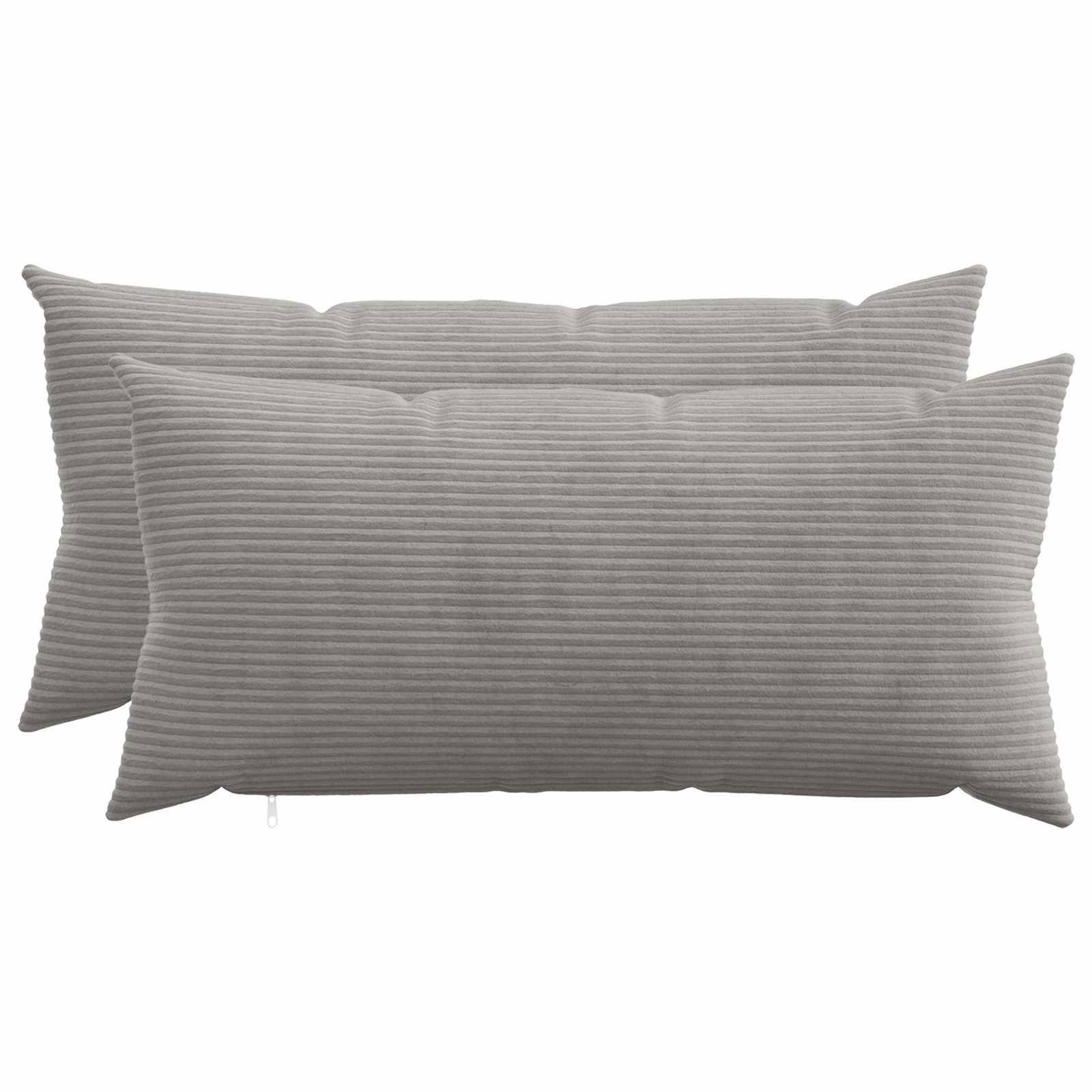 Housse De Coussin 2 Pcs Heerlen Vert Gris