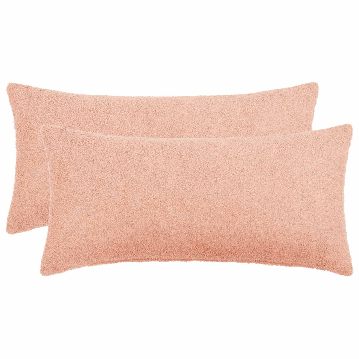 Housse De Coussin 2 Pcs Heerlen Bouclé