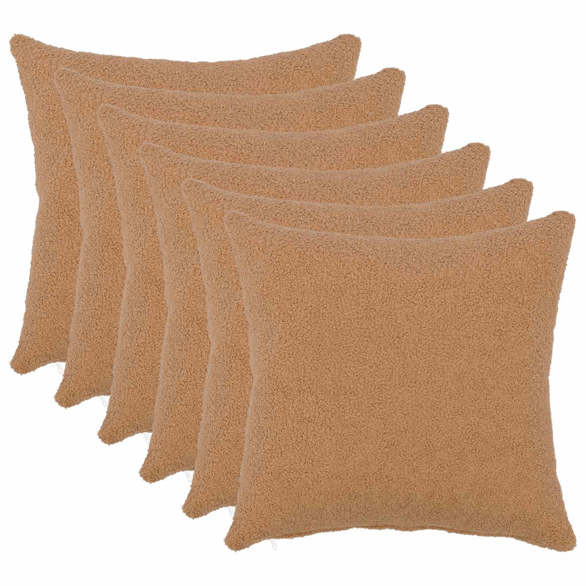 Housse De Coussin 2 Pcs Heerlen Bouclé
