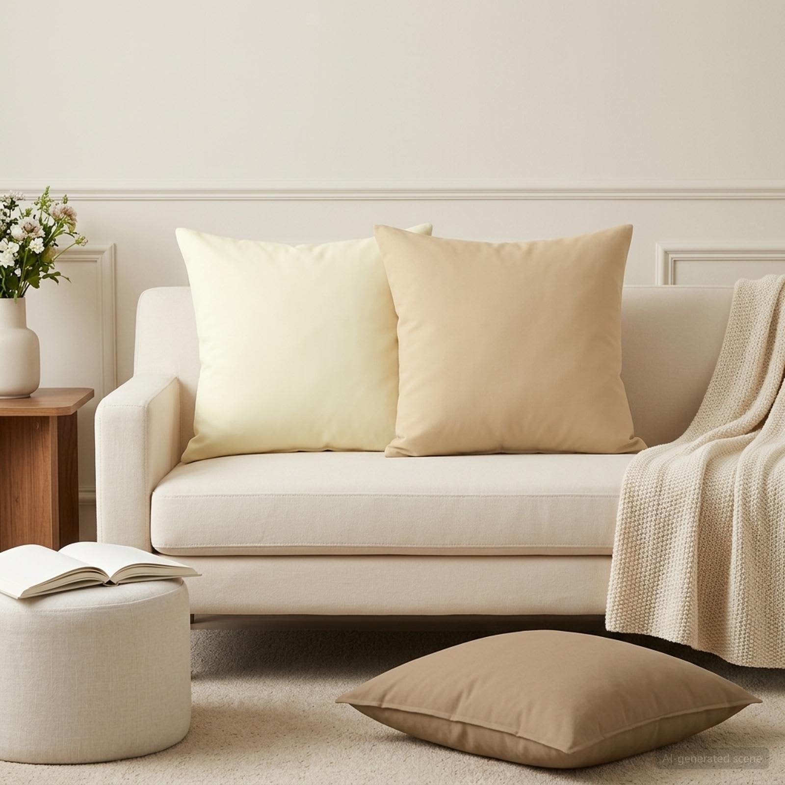 Housse De Coussin 6 Pcs Heerlen Polyester
