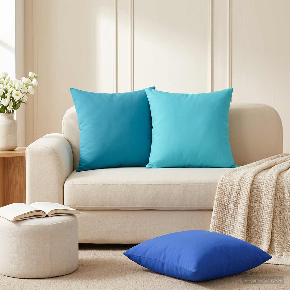 Housse De Coussin 6 Pcs Heerlen Polyester