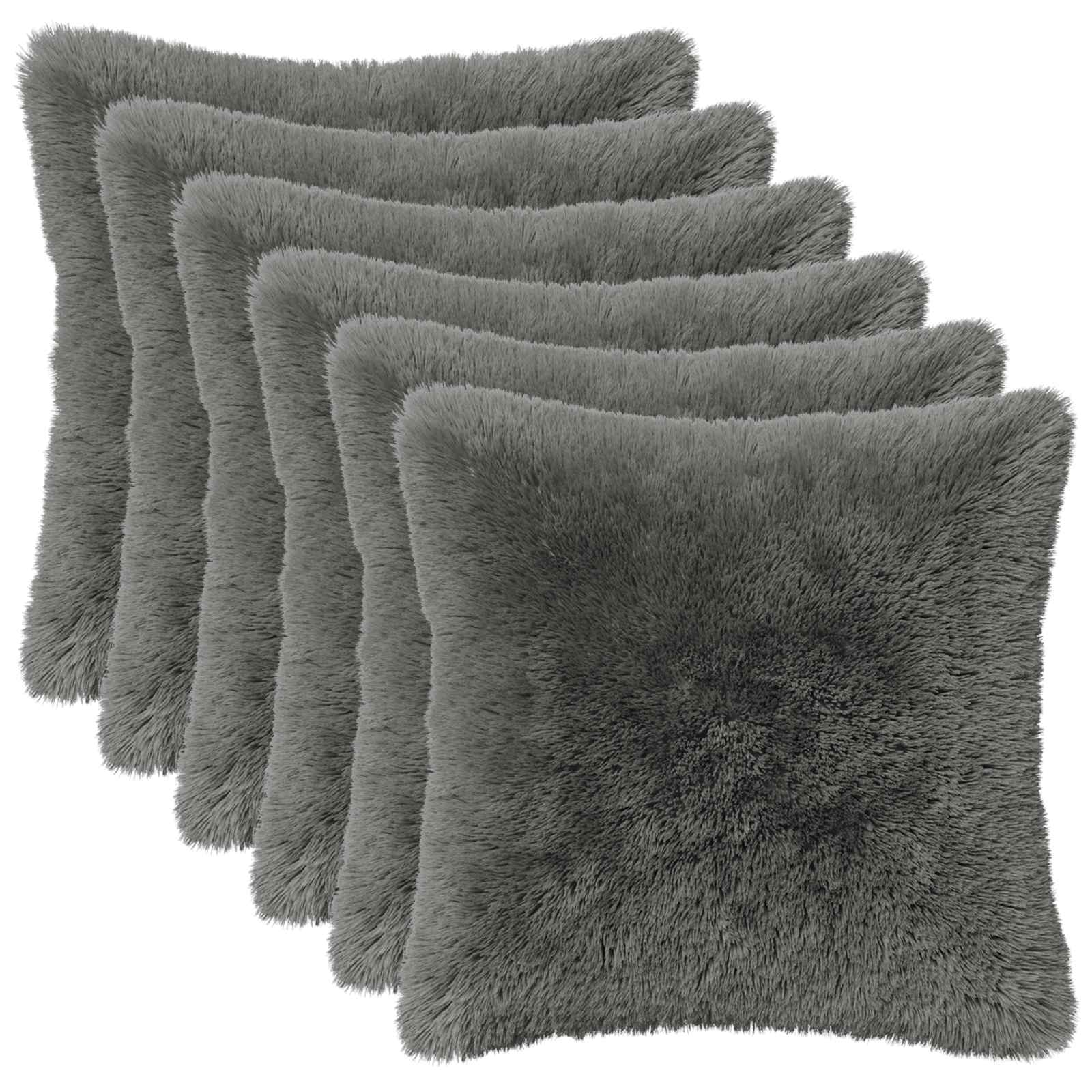 Housse De Coussin 6 Pcs Heerlen Fleece Pv