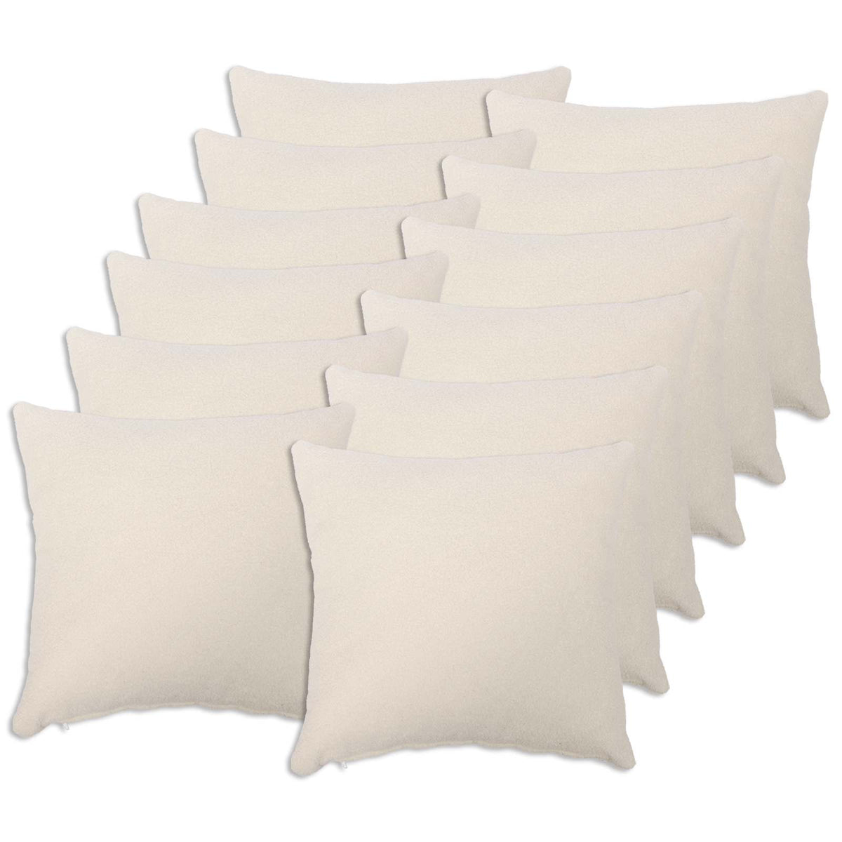 Housse De Coussin 2 Pcs Heerlen Bouclé