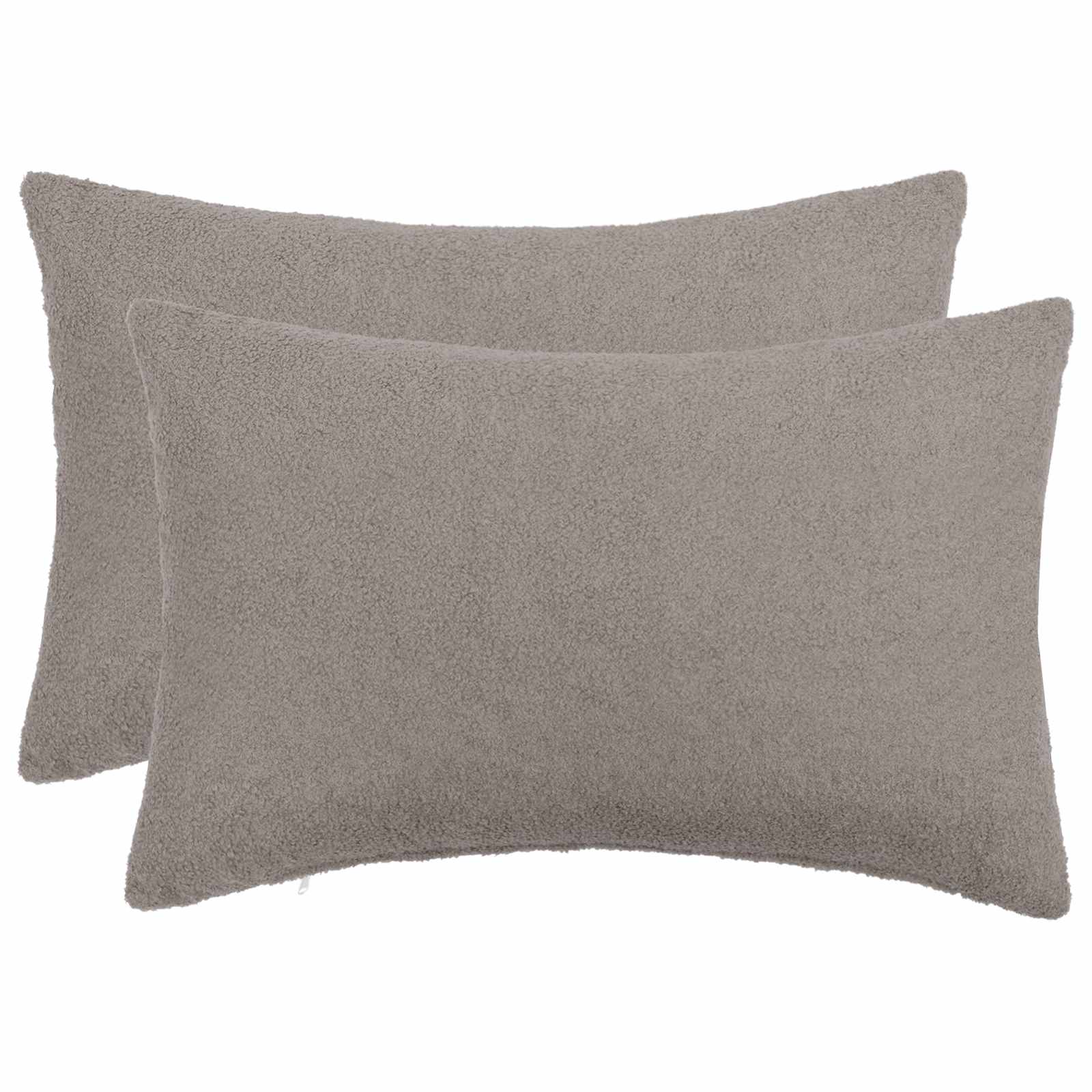 Housse De Coussin 2 Pcs Heerlen Bouclé