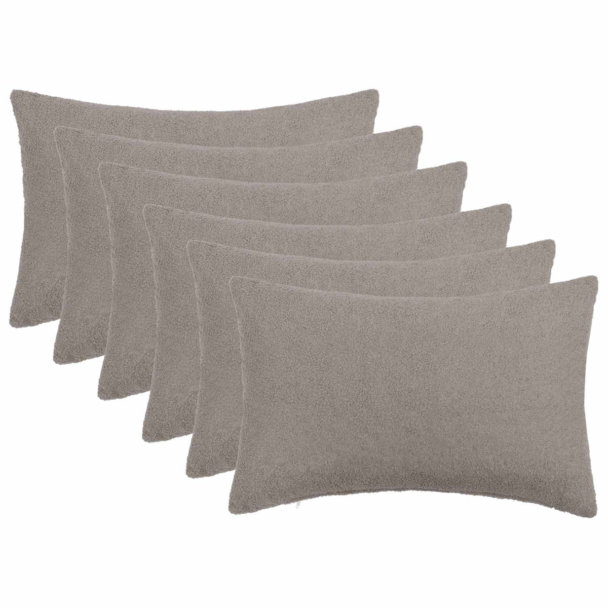 Housse De Coussin 2 Pcs Heerlen Bouclé