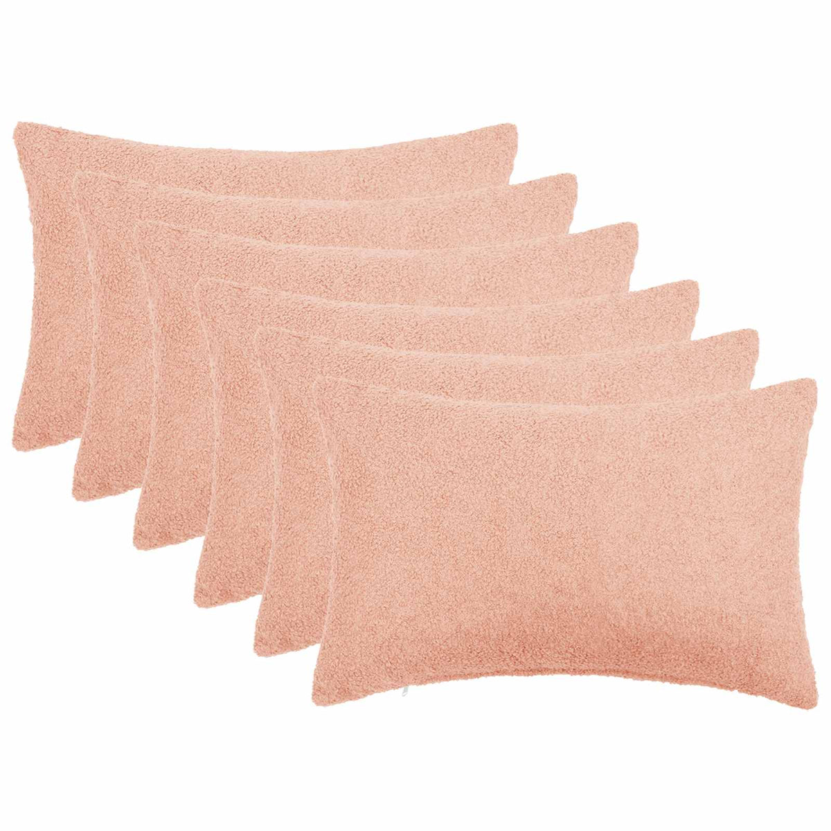 Housse De Coussin 2 Pcs Heerlen Bouclé