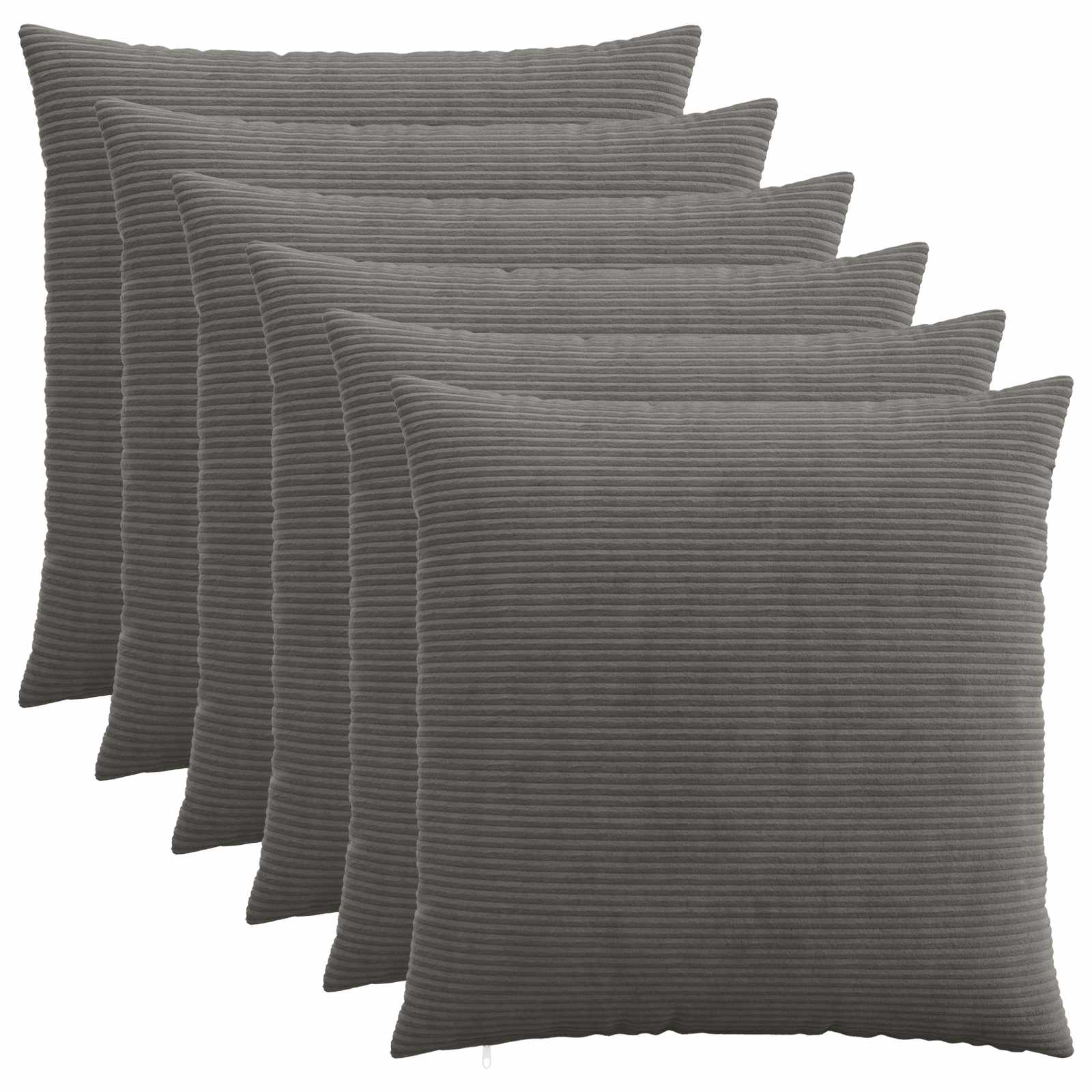Housse De Coussin 2 Pcs Heerlen Vert Gris