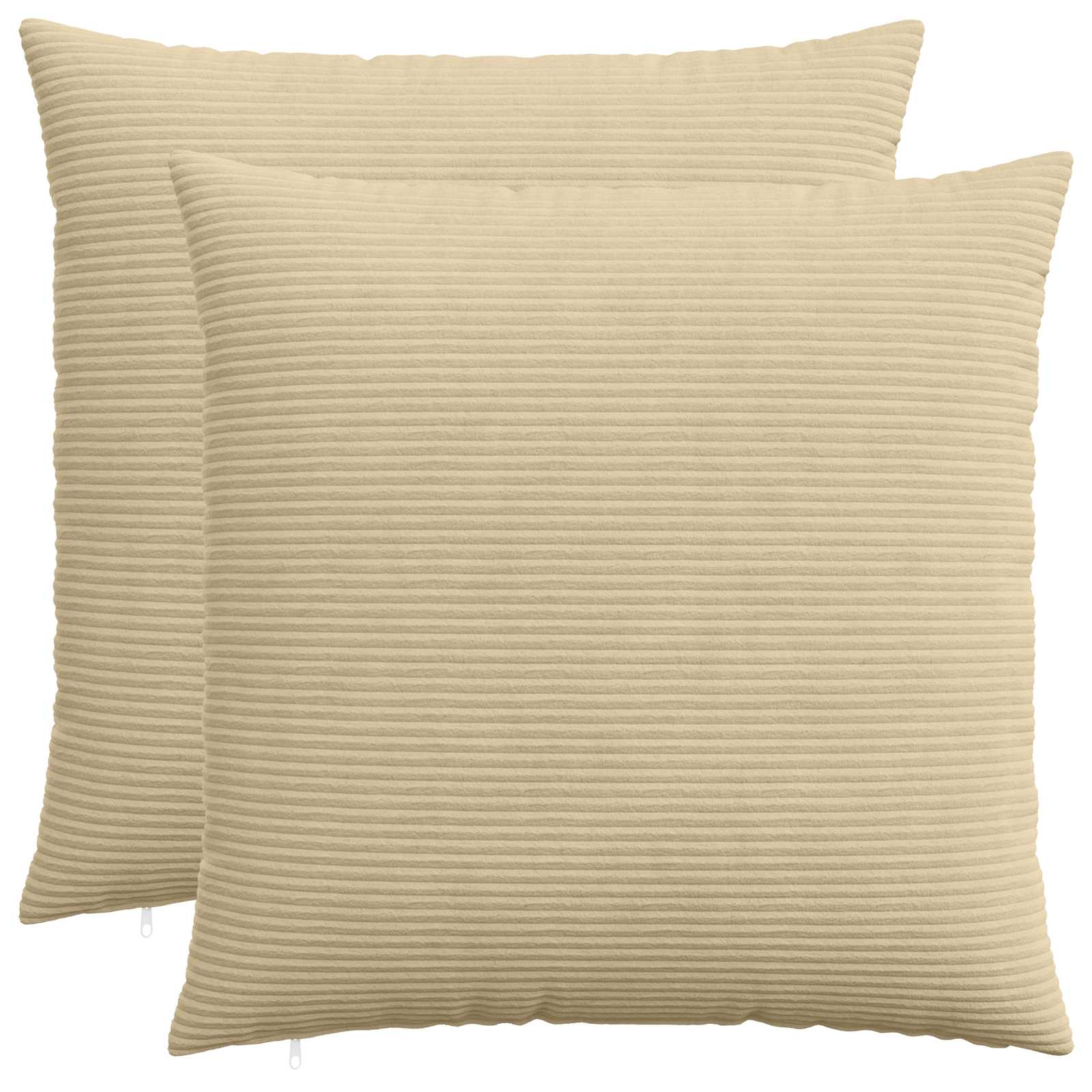 Housse De Coussin 2 Pcs Heerlen Vert Gris