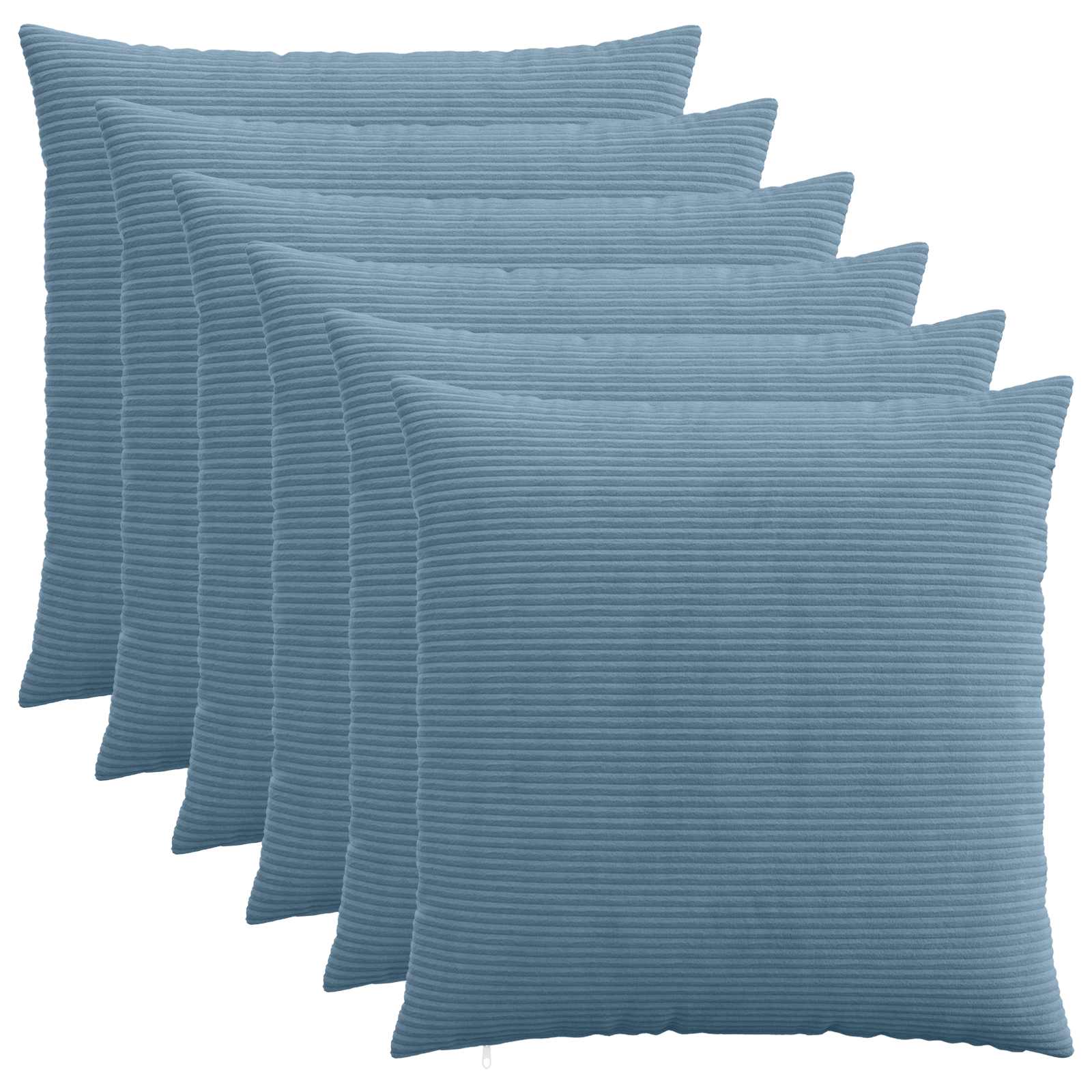 Housse De Coussin 2 Pcs Heerlen Vert Gris