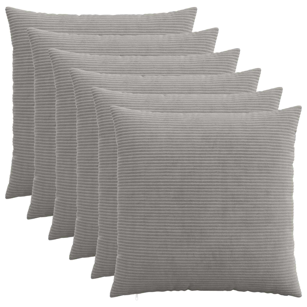 Housse De Coussin 2 Pcs Heerlen Vert Gris