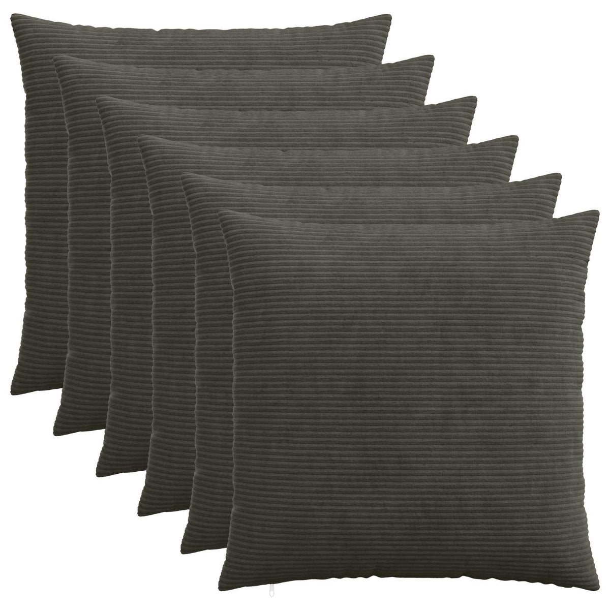 Housse De Coussin 2 Pcs Heerlen Vert Gris
