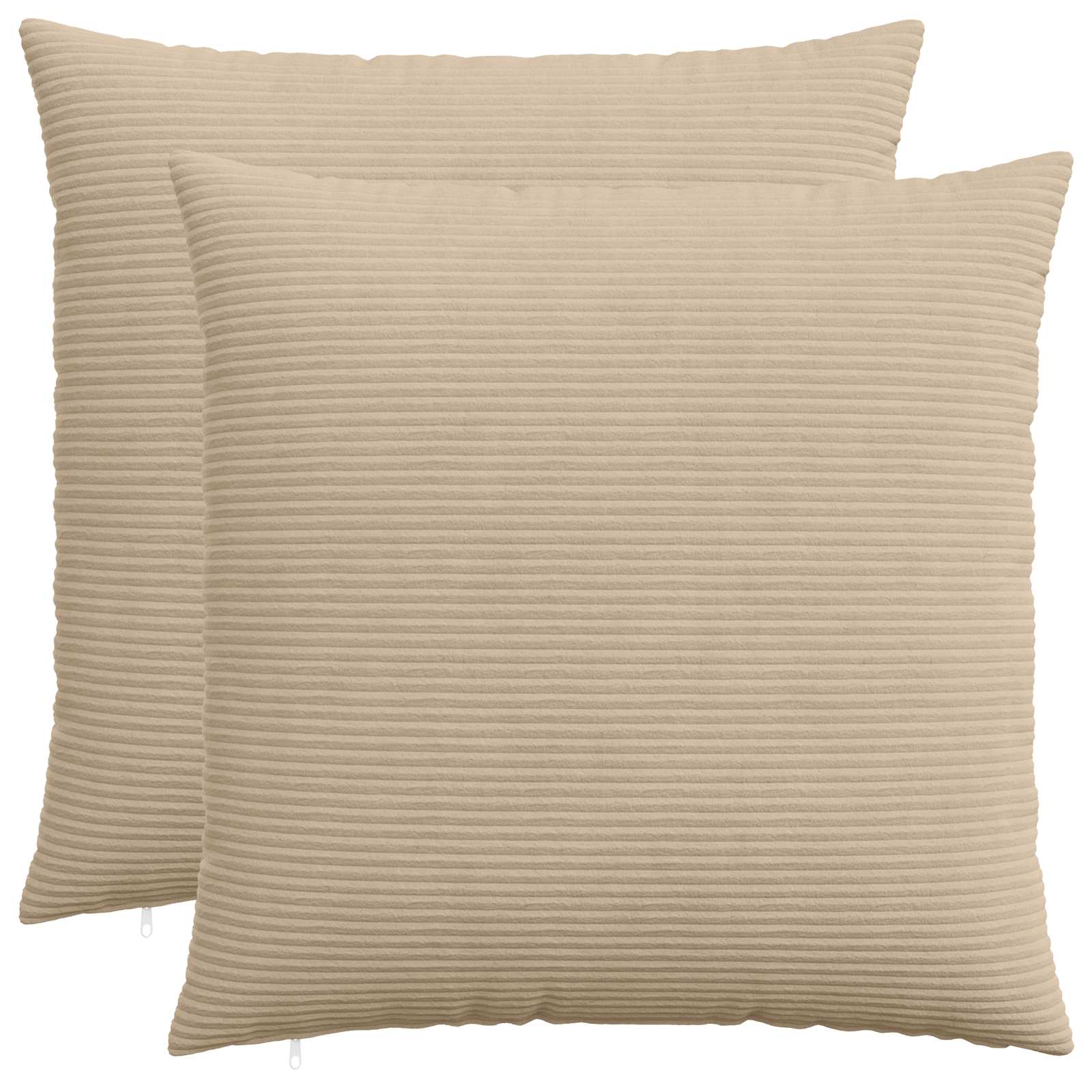 Housse De Coussin 2 Pcs Heerlen Vert Gris