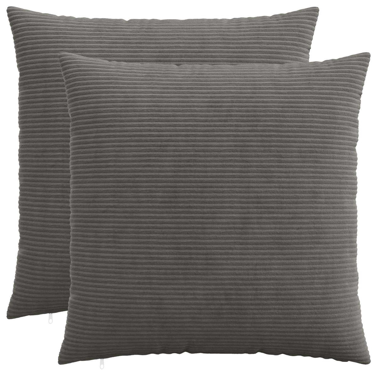 Housse De Coussin 2 Pcs Heerlen Vert Gris