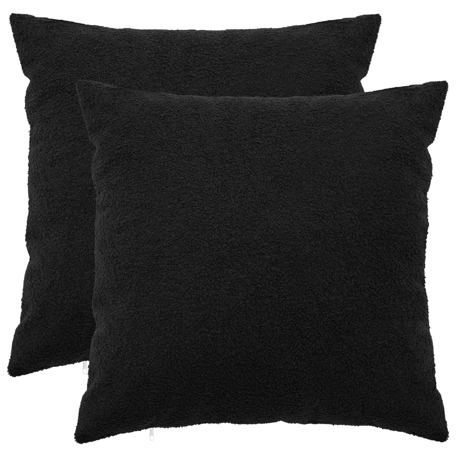 Housse De Coussin 2 Pcs Heerlen Bouclé