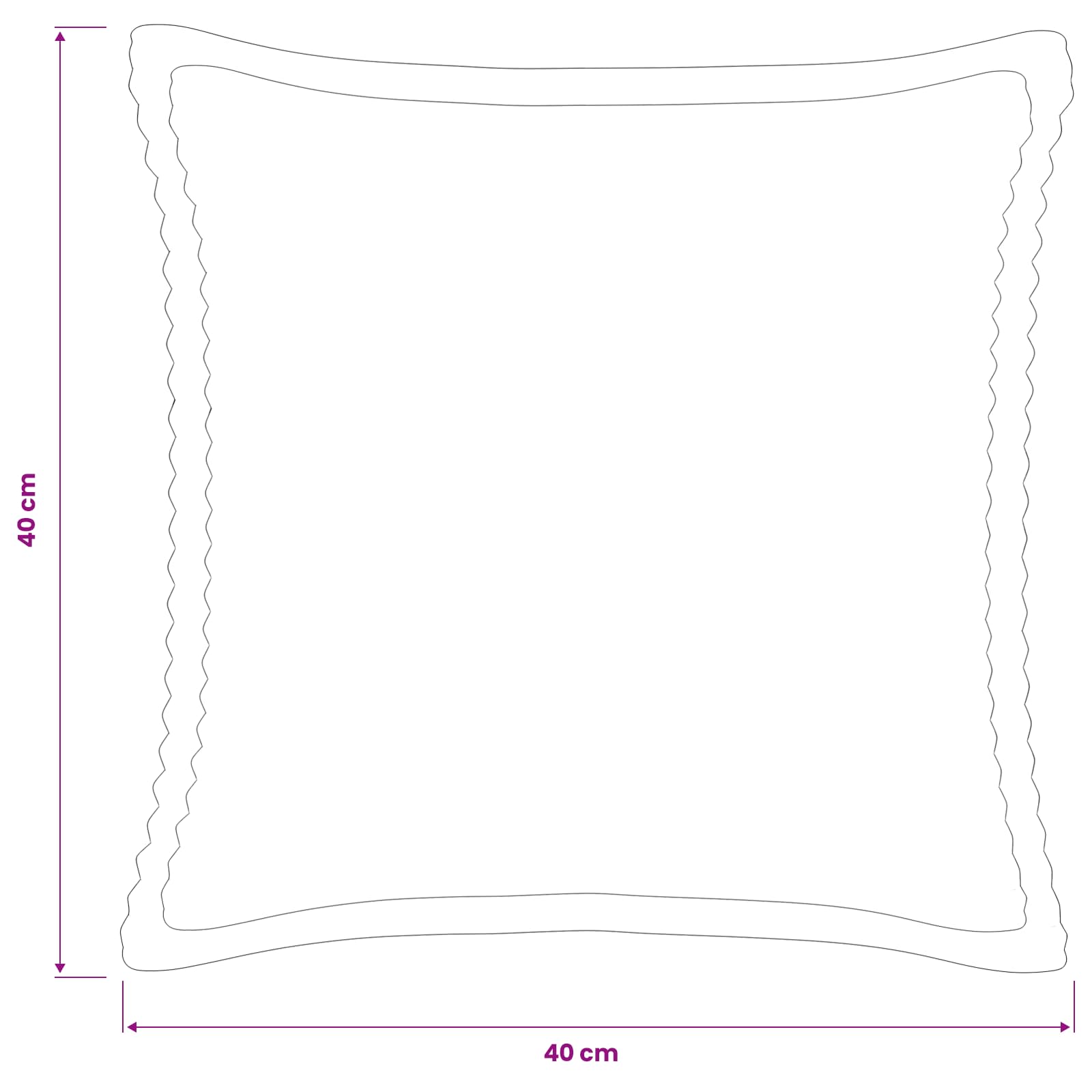Housse De Coussin 6 Pc Houten Velours Côtelé