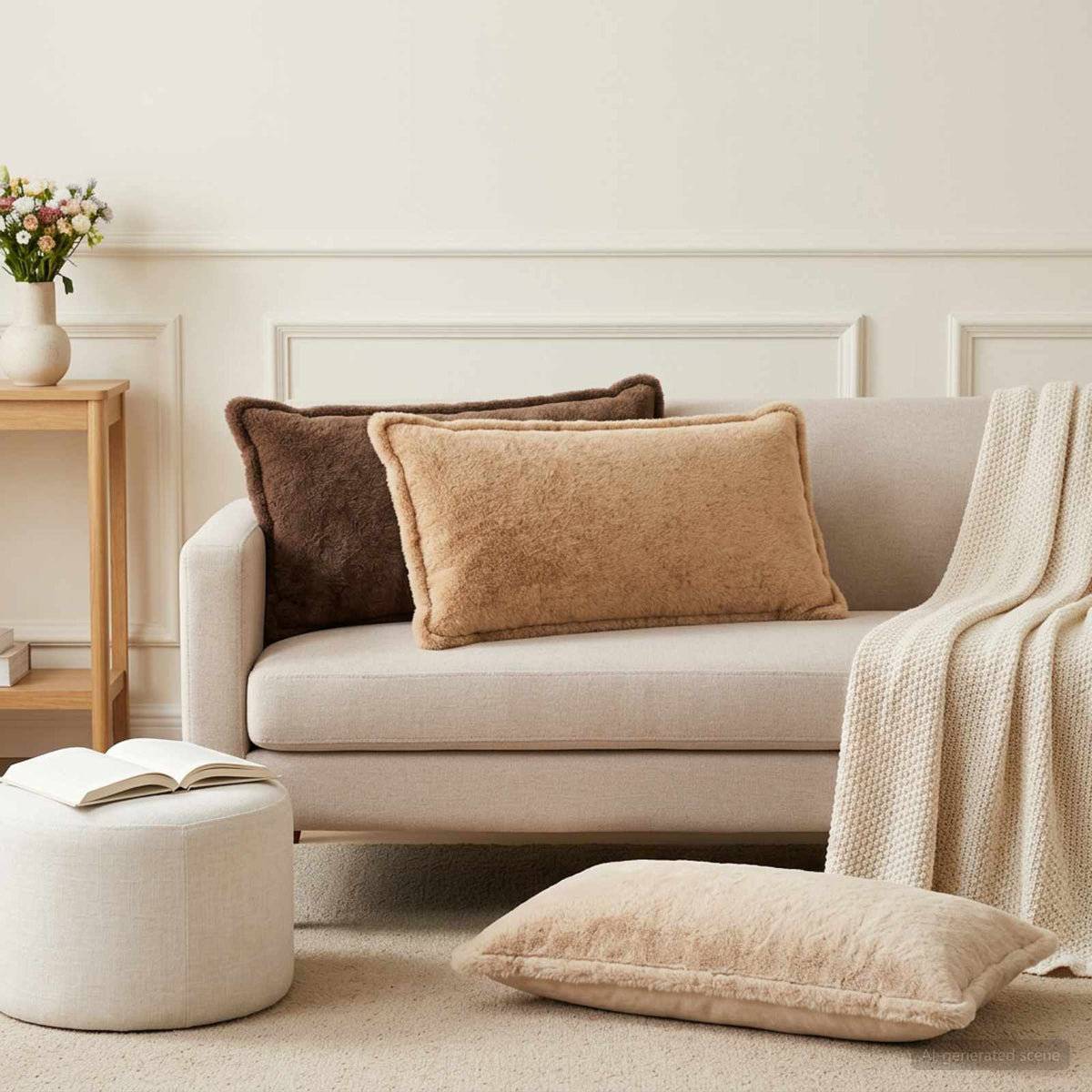 Housse De Coussin 6 Pc Houten